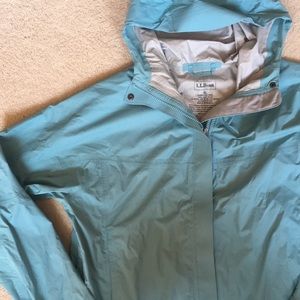L.L. Bean Blue Raincoat